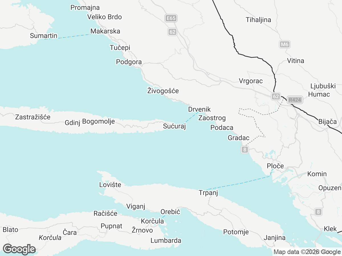 Location of Villa Katina