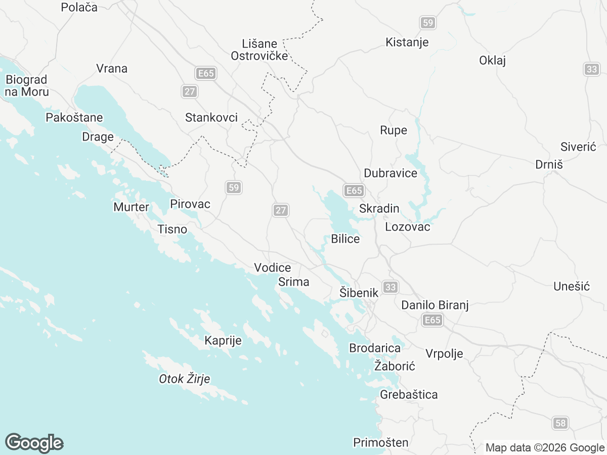 Lokacija Villa Vallis