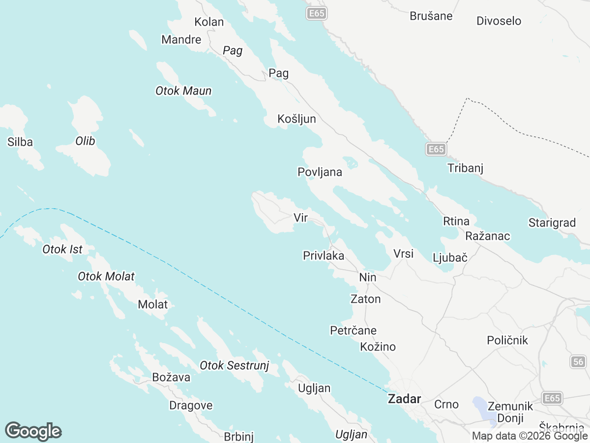 Posizione di Villa Suva Punta