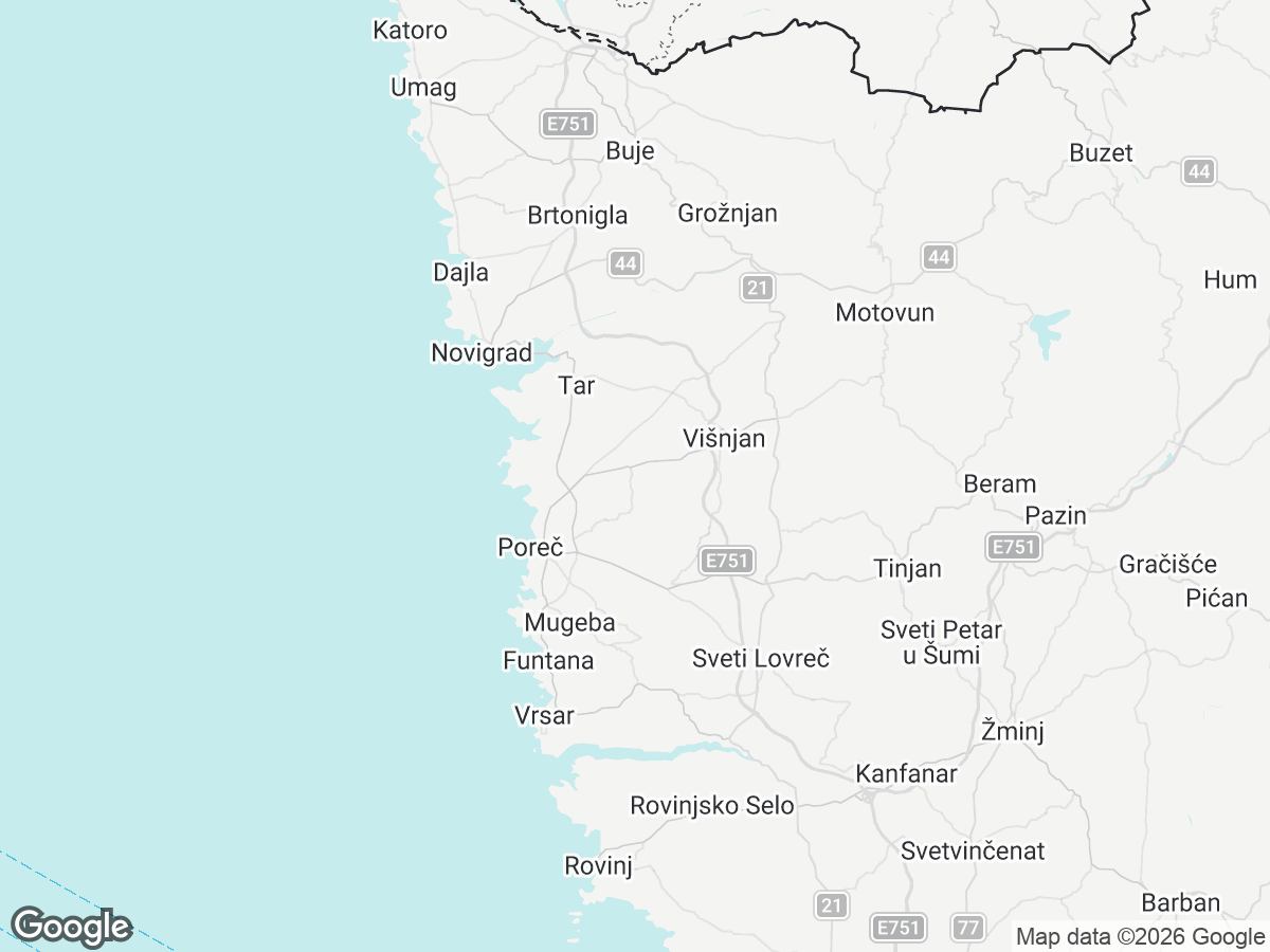 Location of Villa Amari