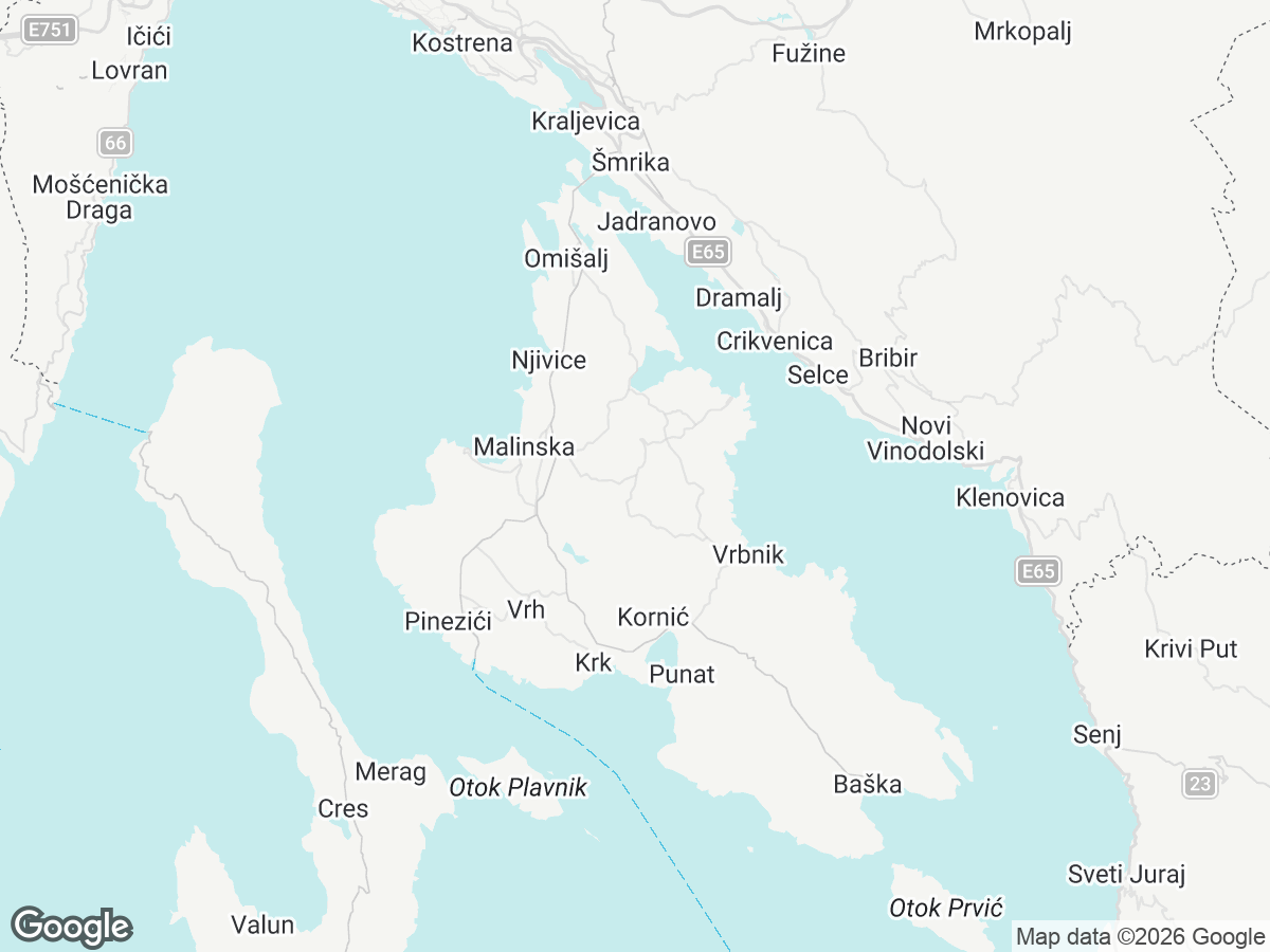 Location of Villa Maya