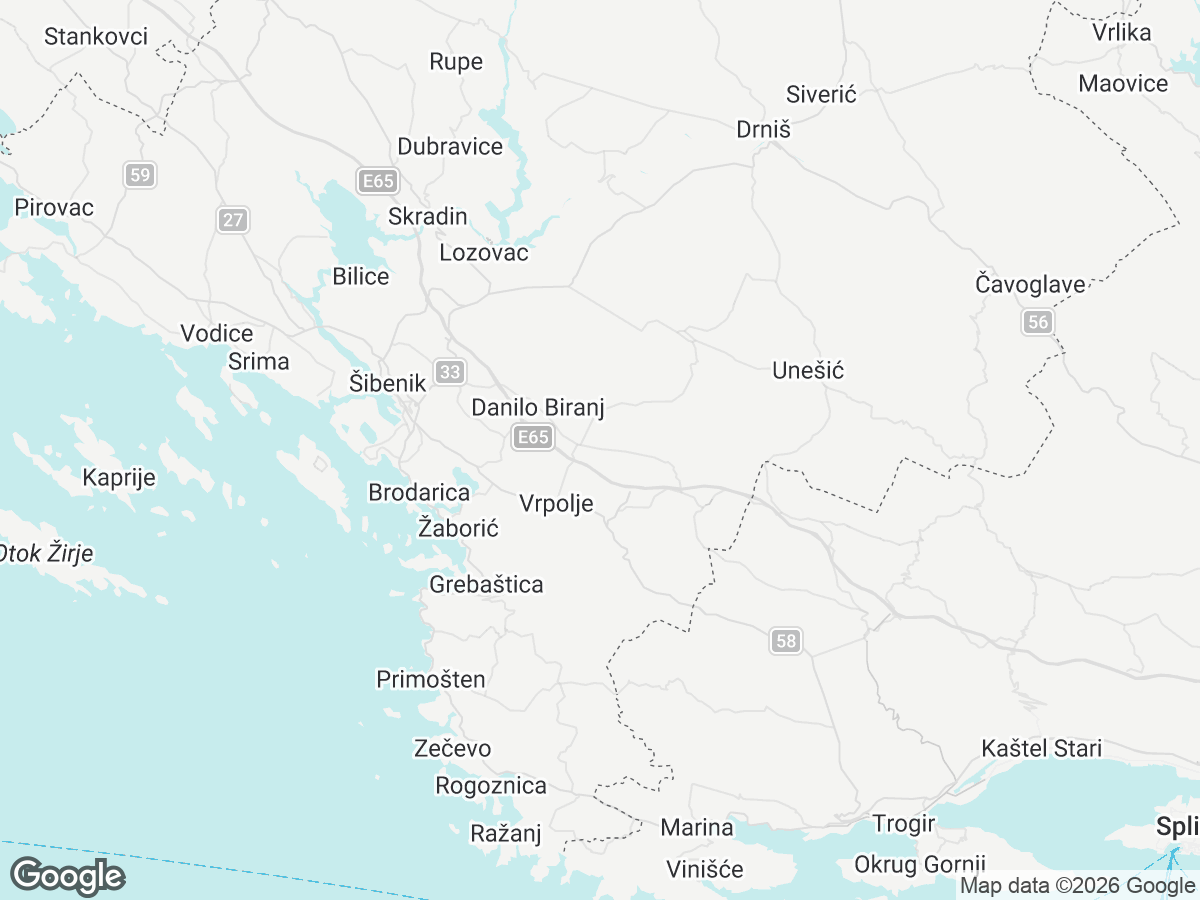 Location of Villa Sound of Silence