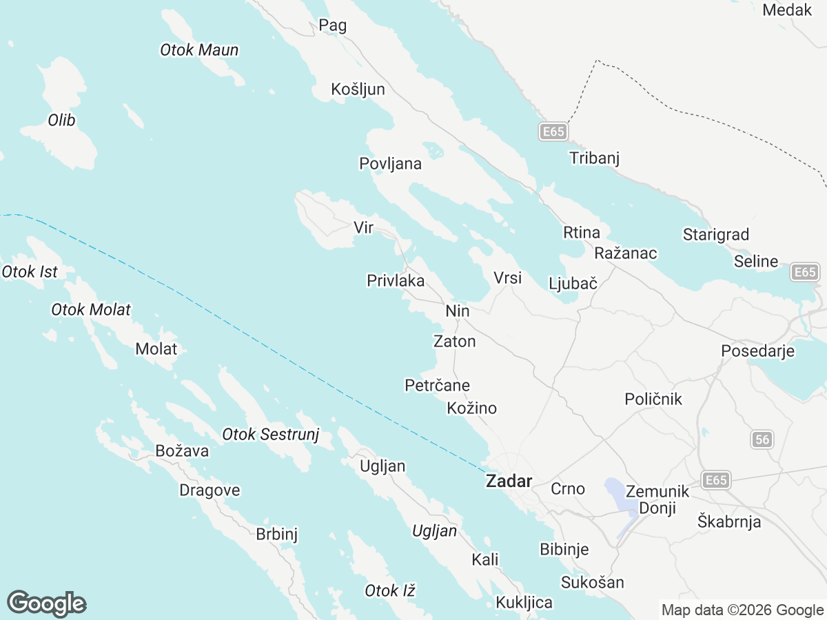 Location of Villa Roca