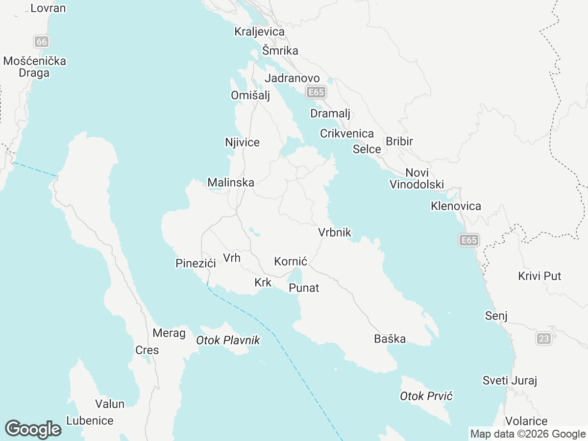 Location of Villa Forea