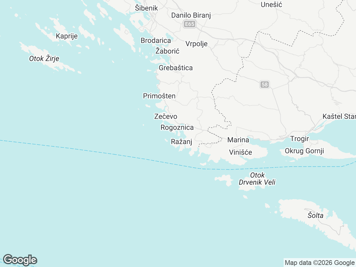 Location of Villa Natali