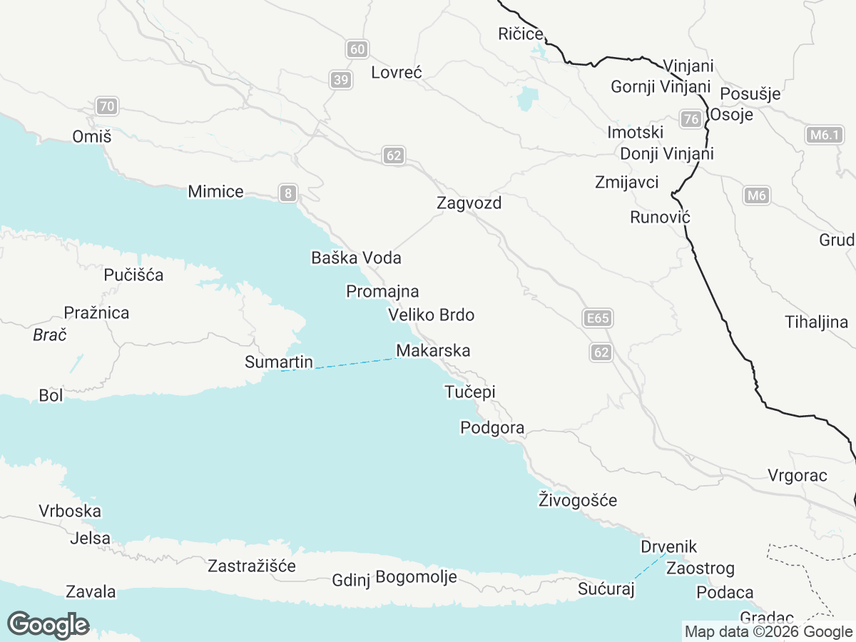 Location of Villa Eudora