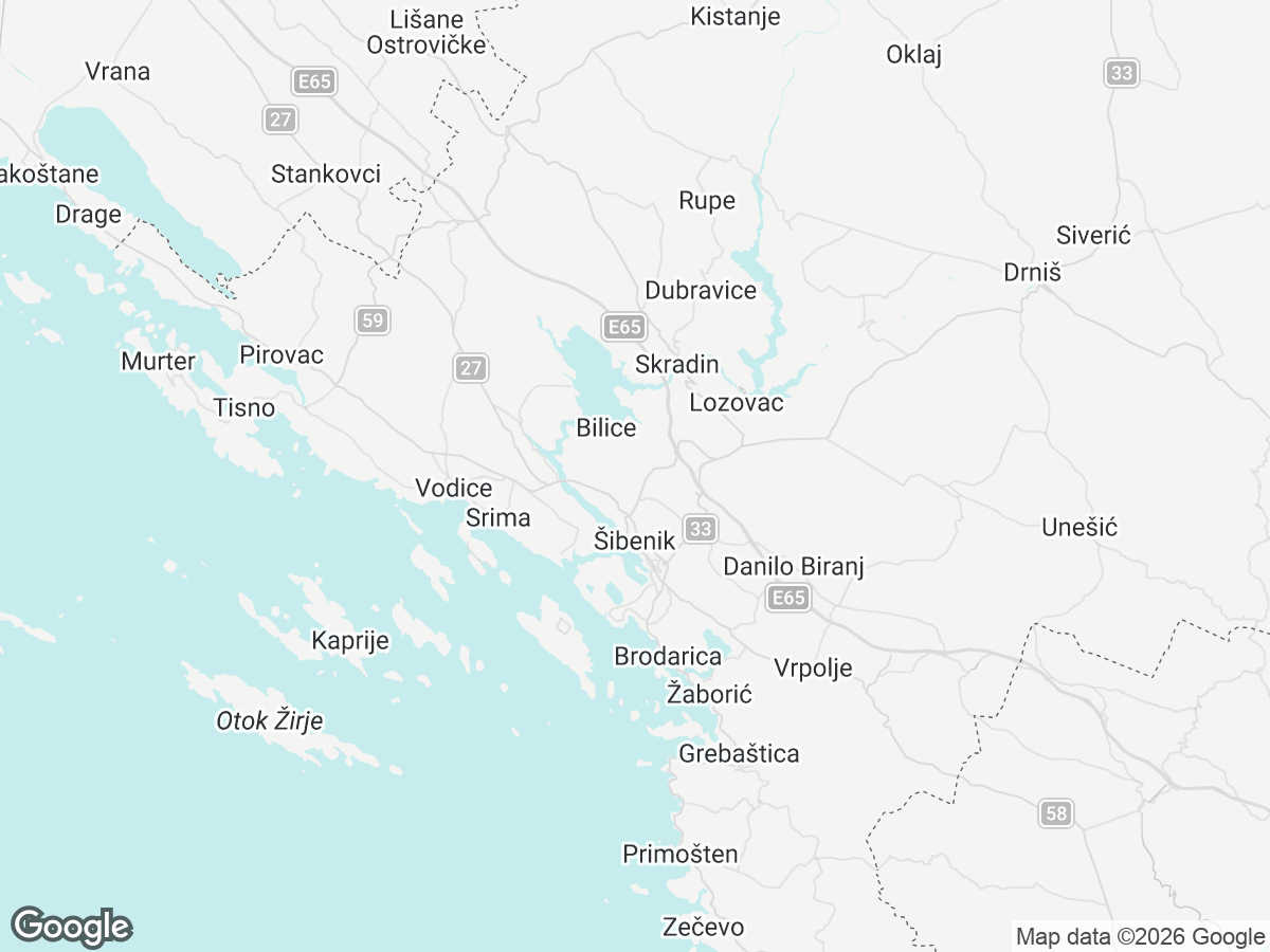 Posizione di Villa Salvia Mare
