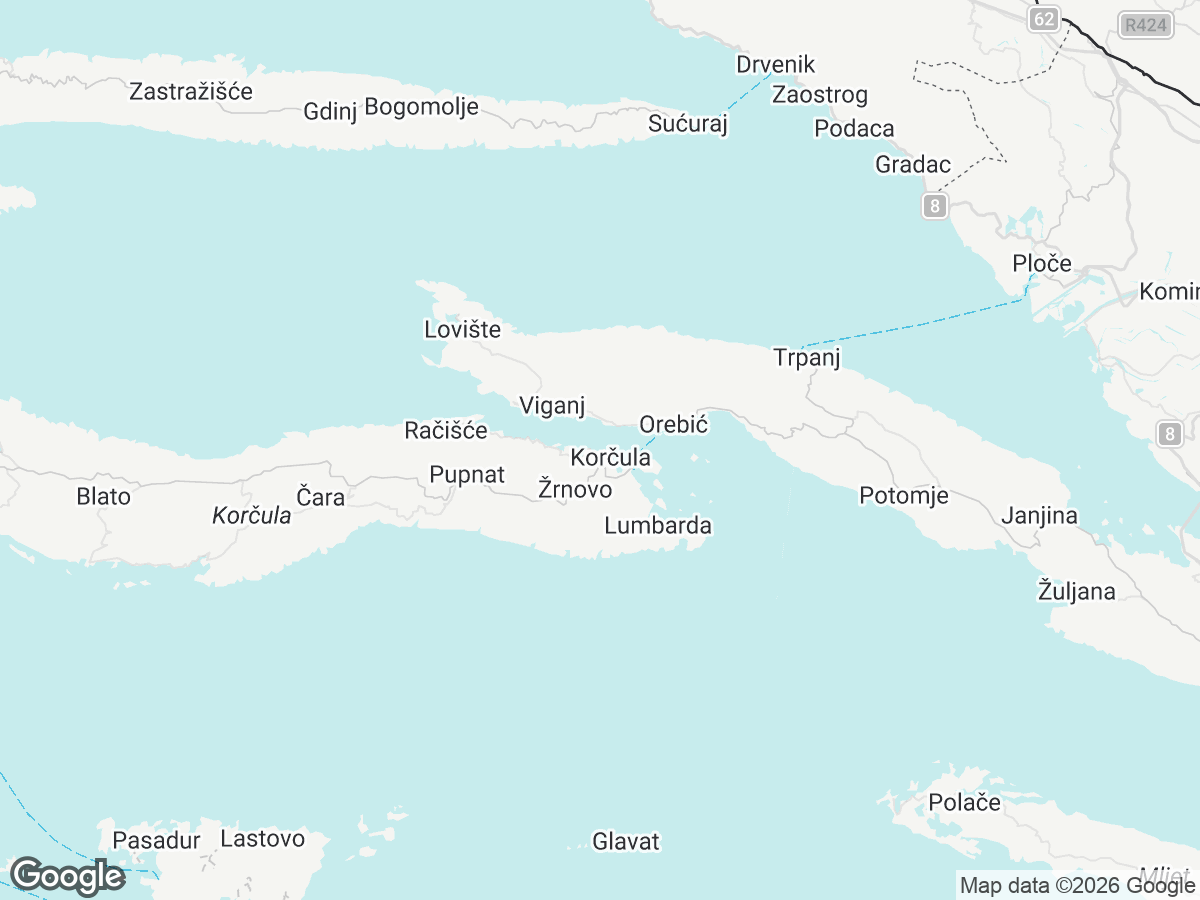Location of Villa Gabriela