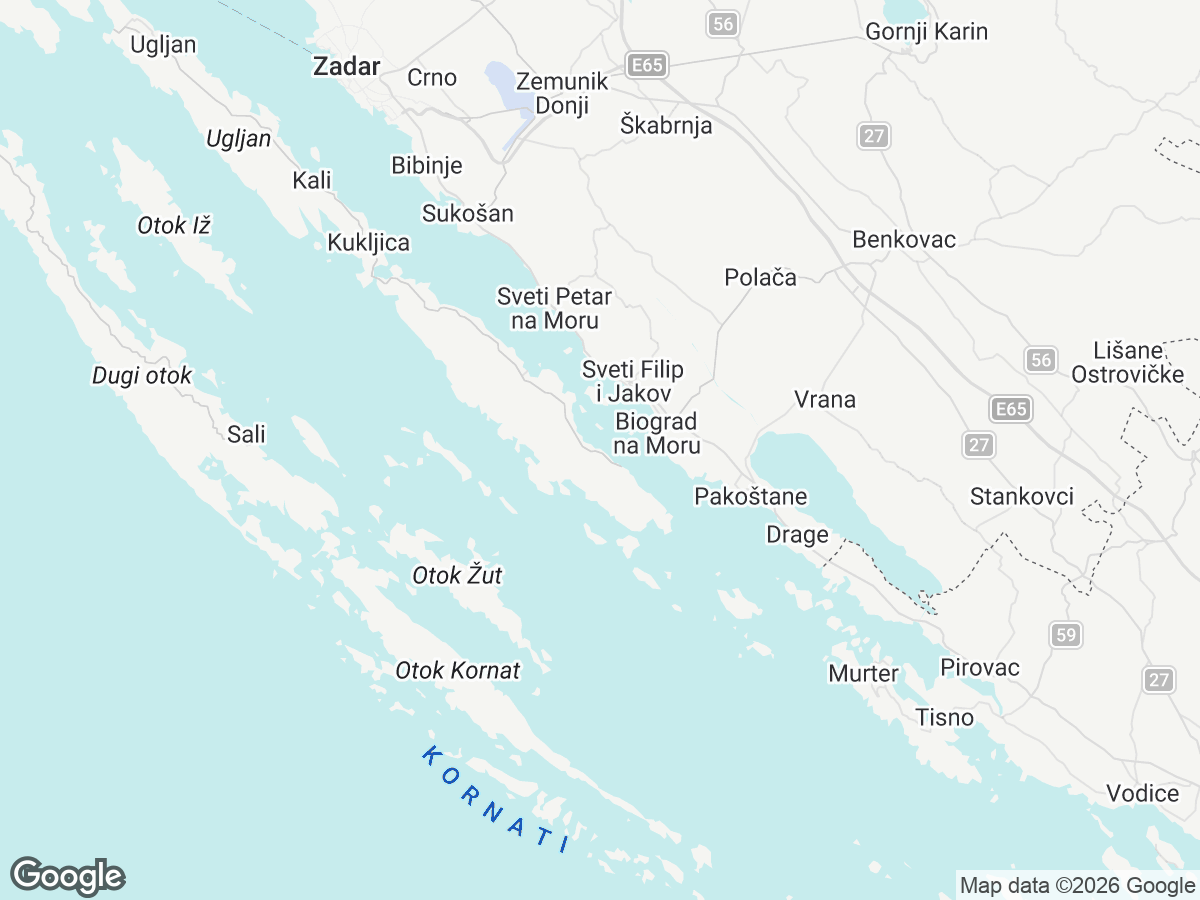 Lokacija Villa Beach 1