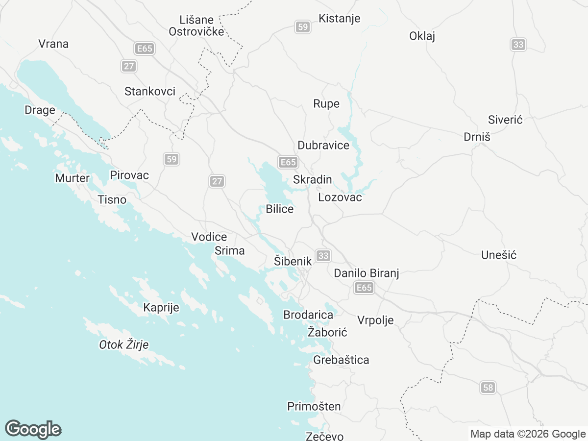 Location of Casa Rosa