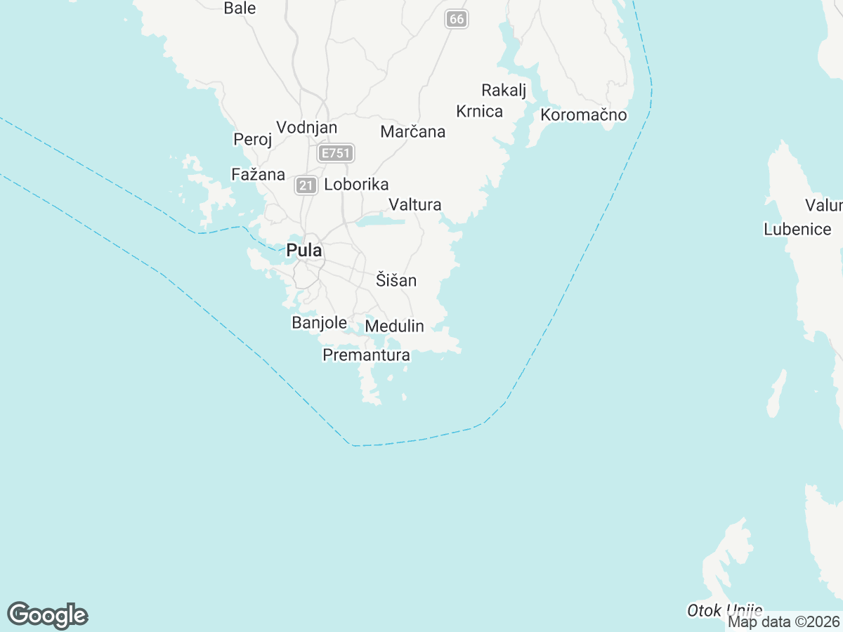 Location of Villa Asper