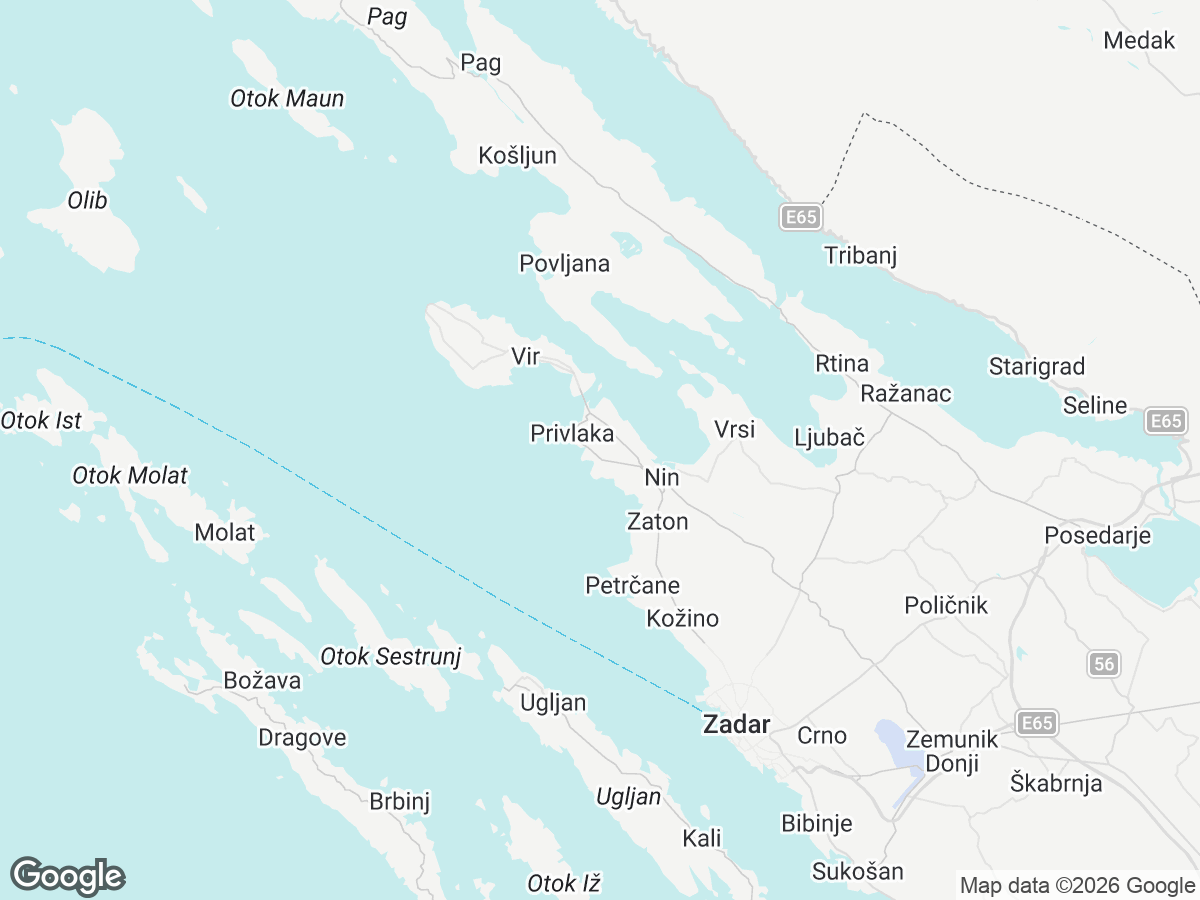 Locatie van Villa Casa Giulia