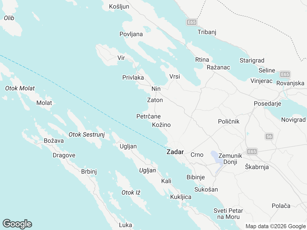 Emplacement de Villa Relax Petrčane
