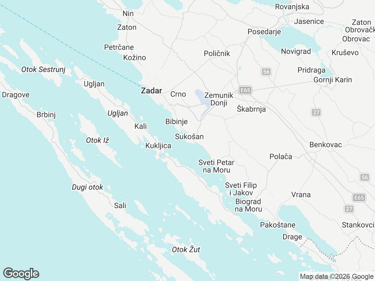 Emplacement de Villa Sunčica Sukošan