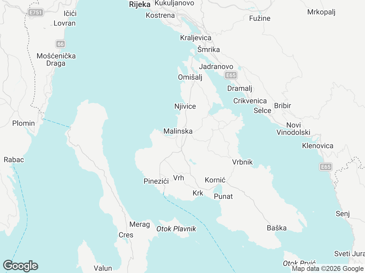 Location of Villa Valle