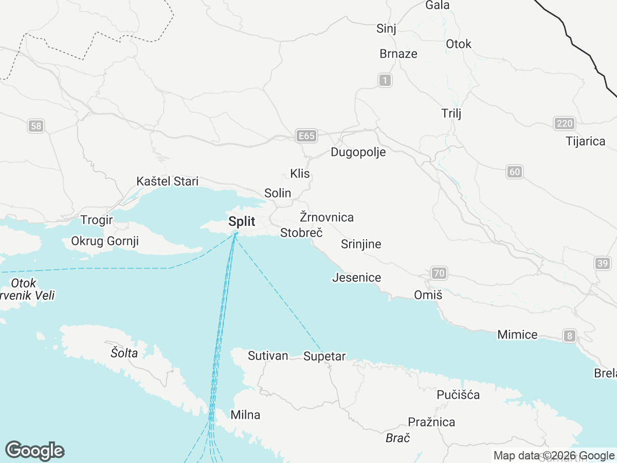 Location of Villa Anne