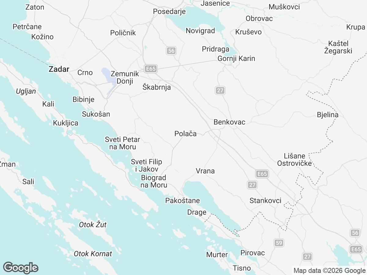 Locatie van Villa Magdalena