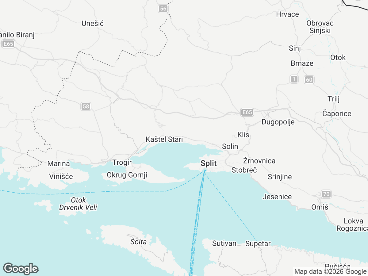 Location of Villa Perla M