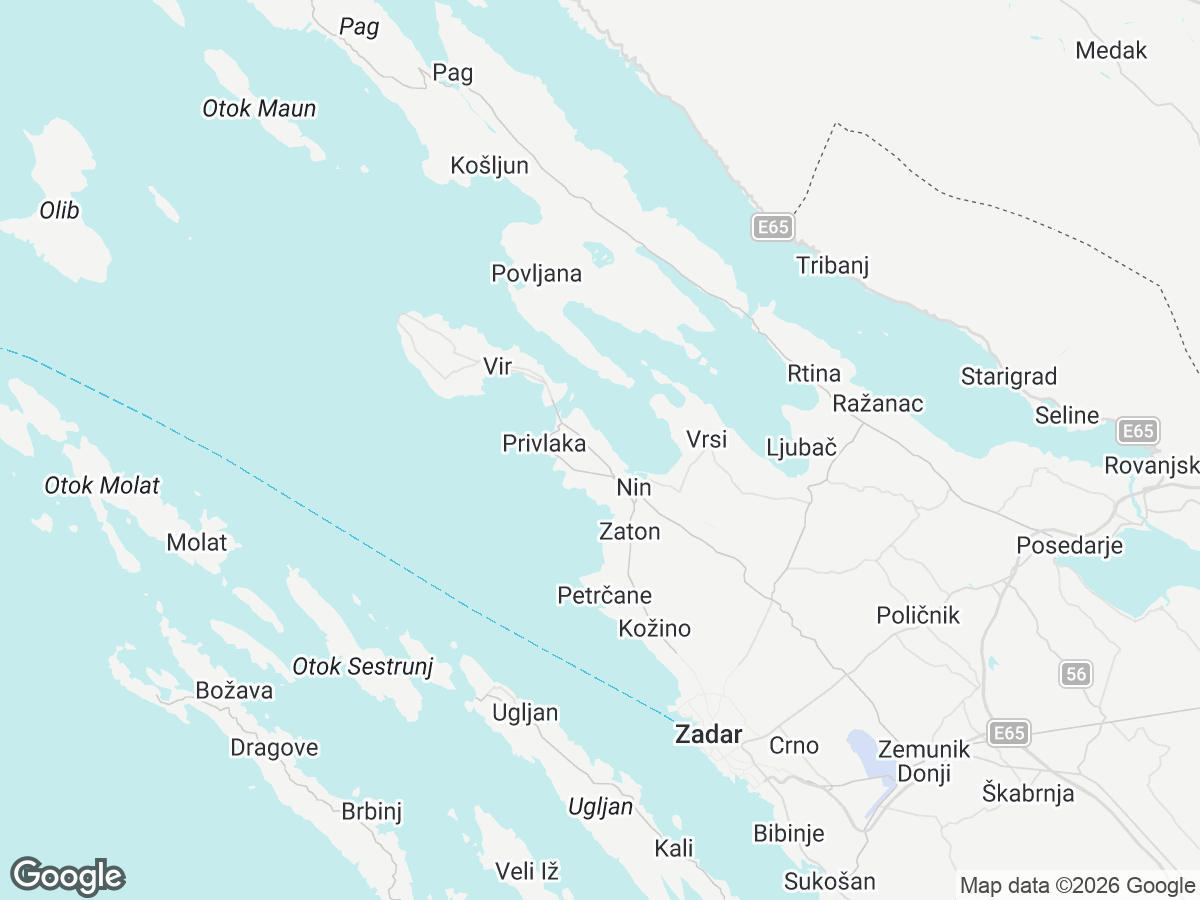 Emplacement de Villa Antea Dalmacija