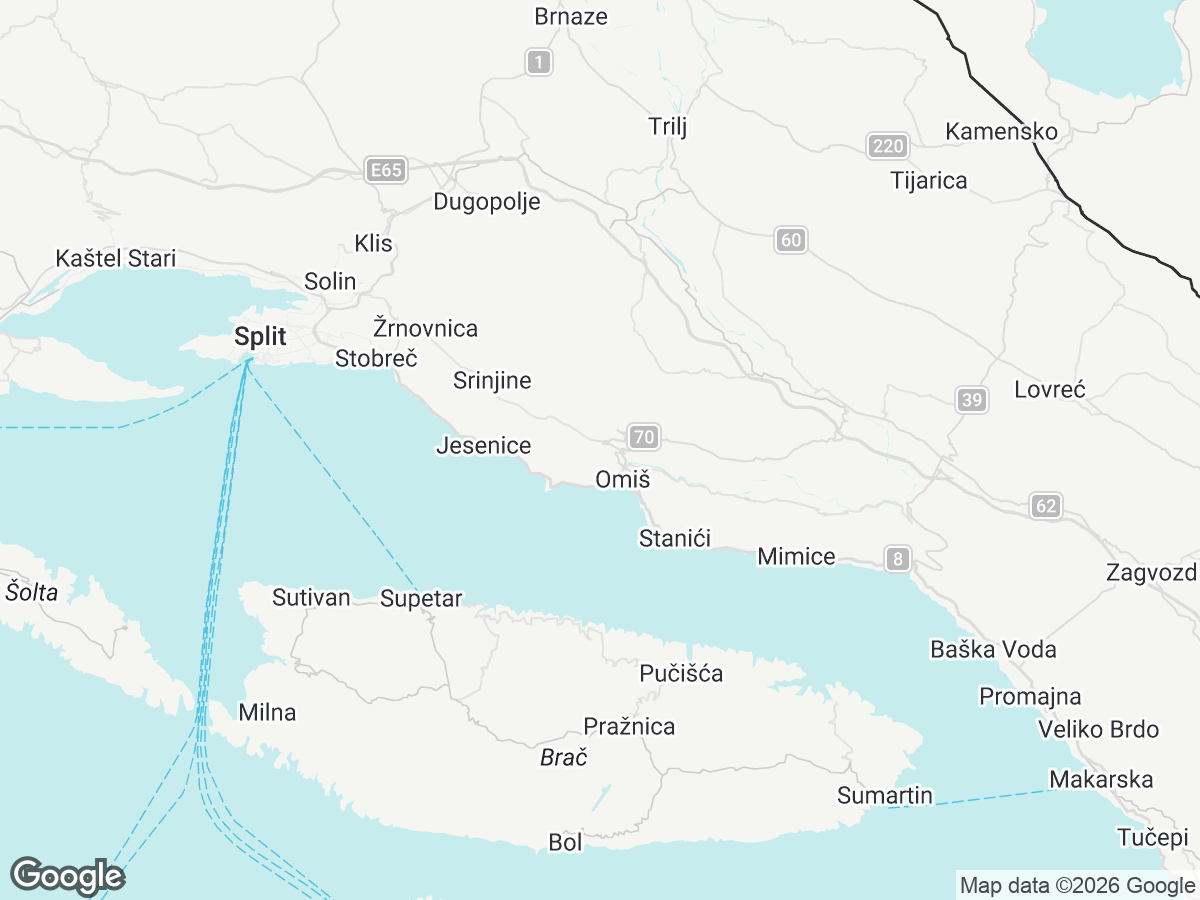 Location of Villa Ginger
