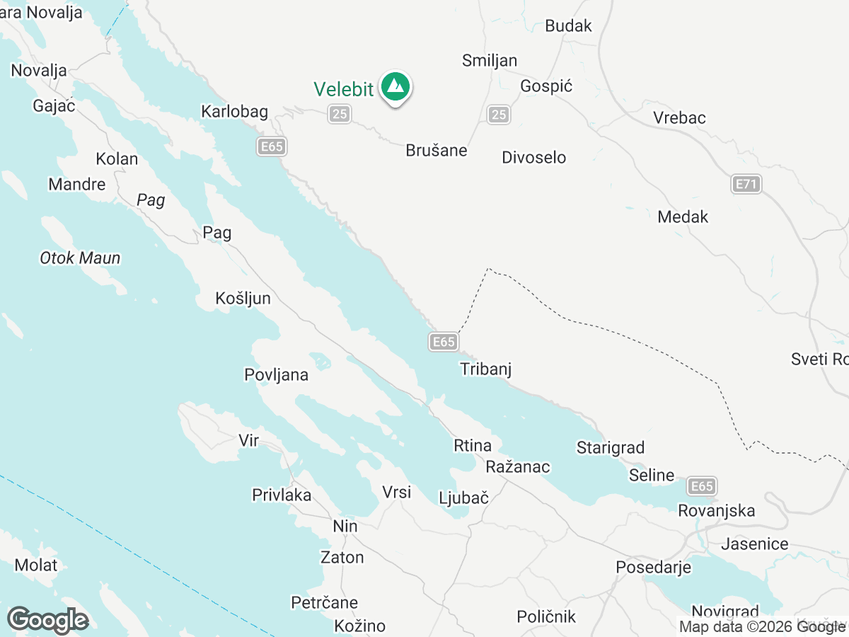 Location of Villa Tiffany