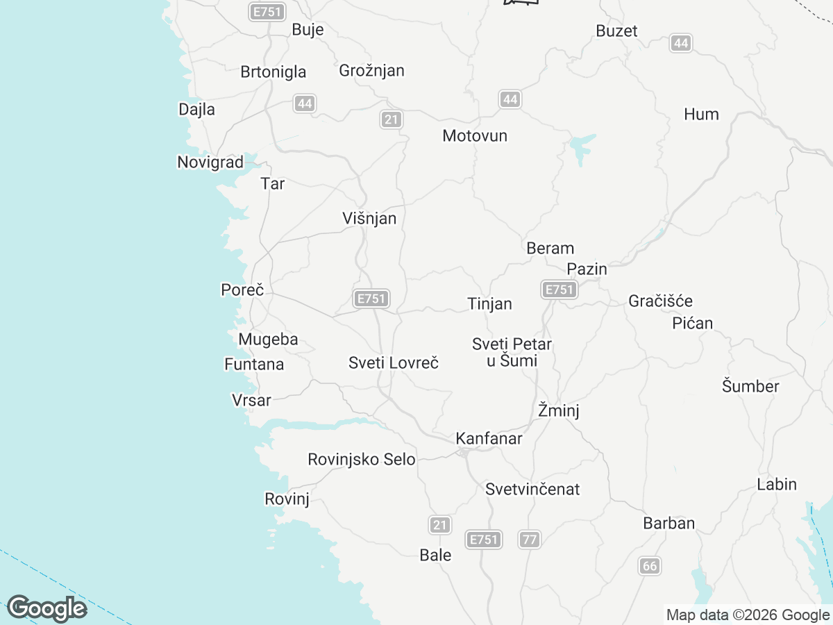 Location of Villa Artien