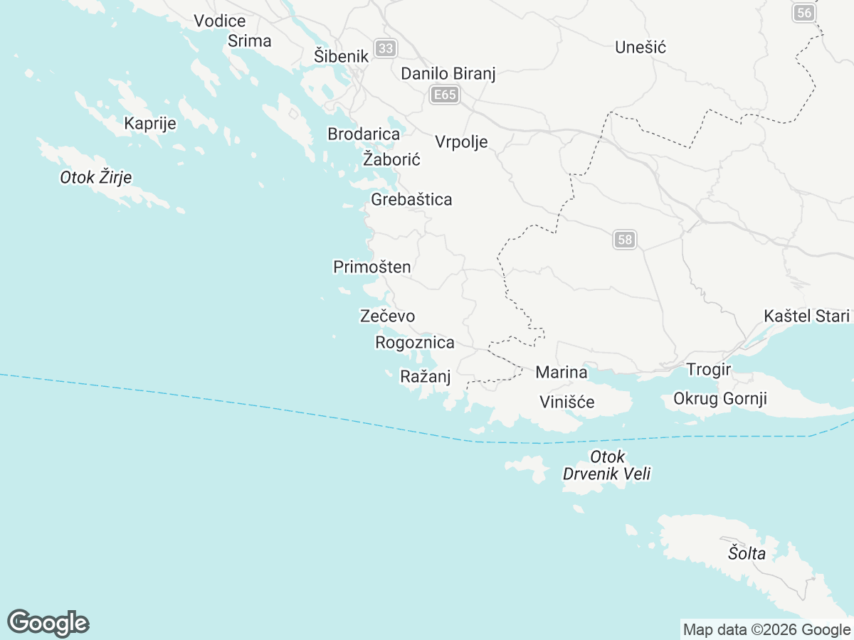 Location of Villa Adamaris