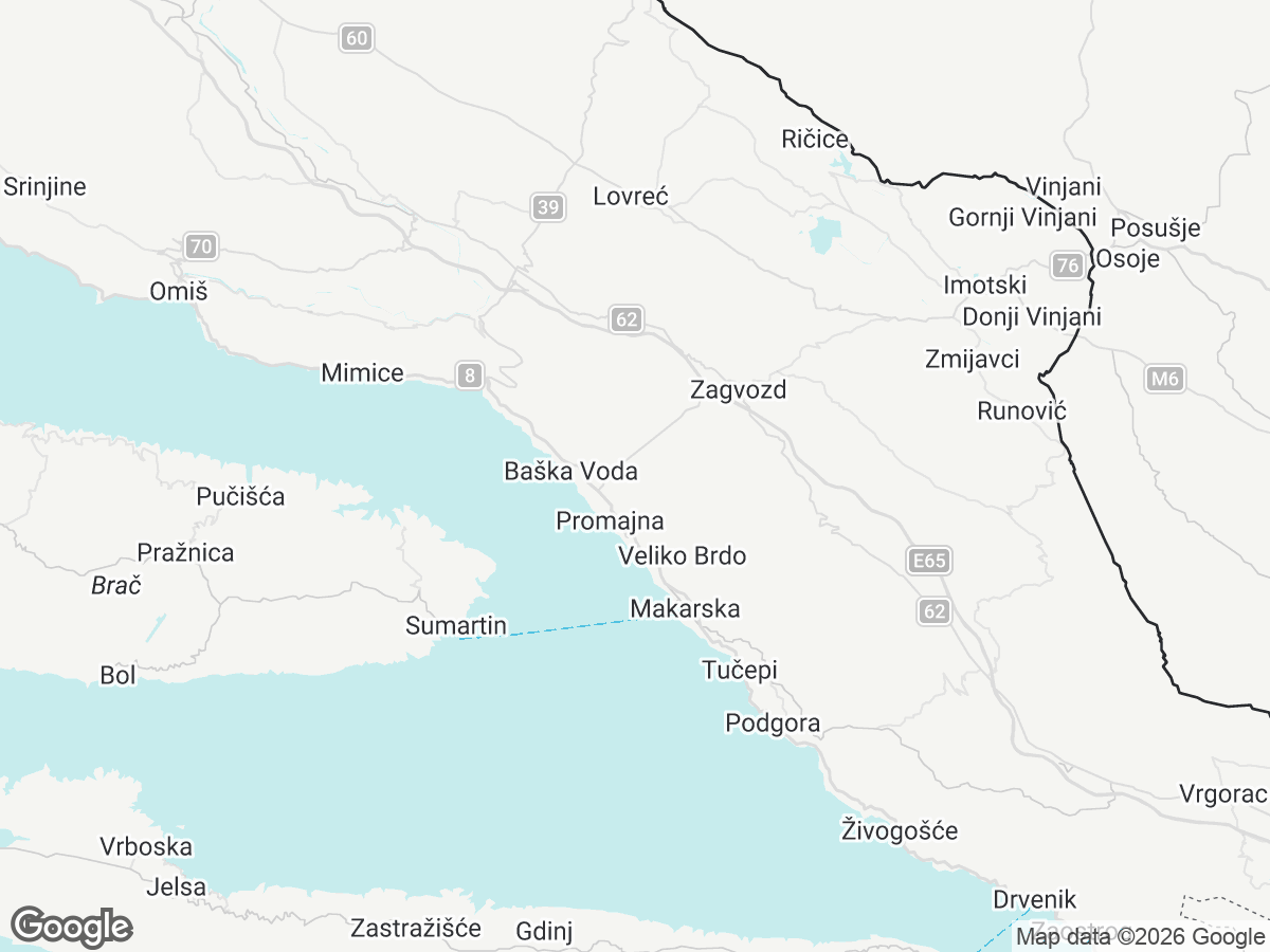 Location of Villa Sarah Bast
