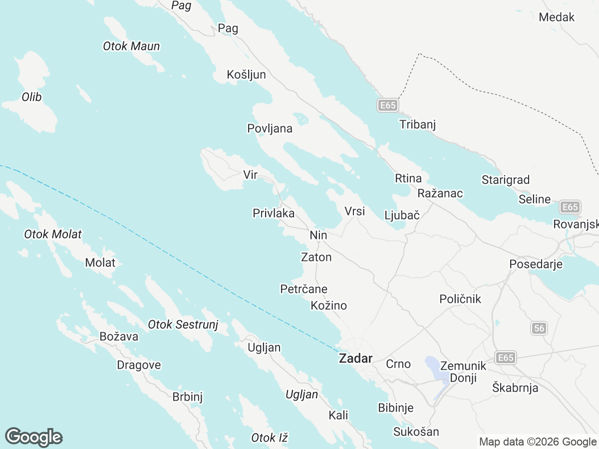 Location of Villa Sabbia