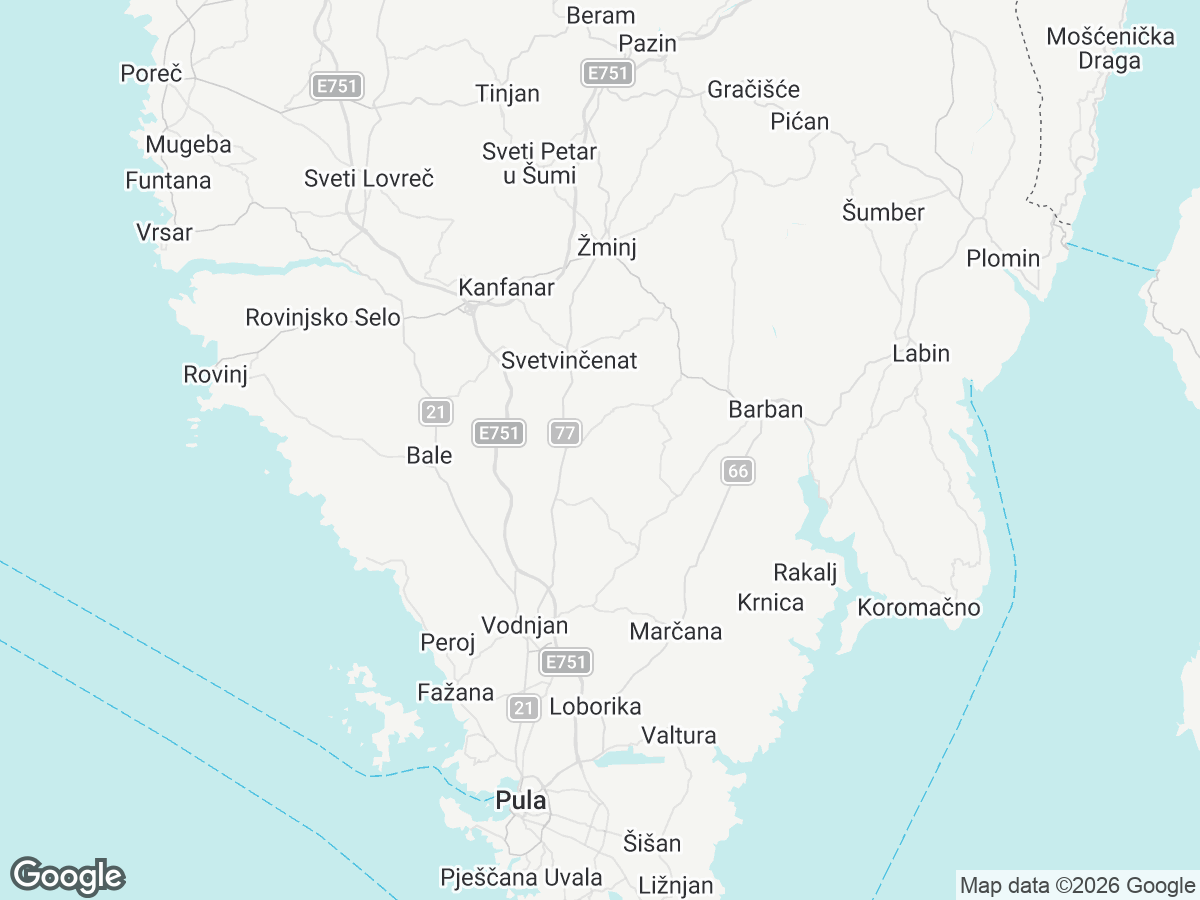 Posizione di Villa Sole
