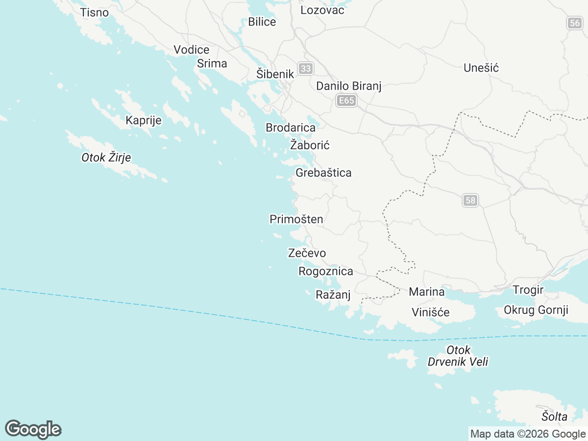 Location of Villa Five K