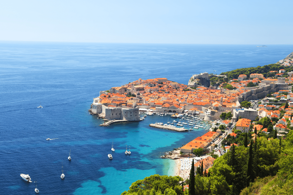 Sailing spot in Dubrovnik