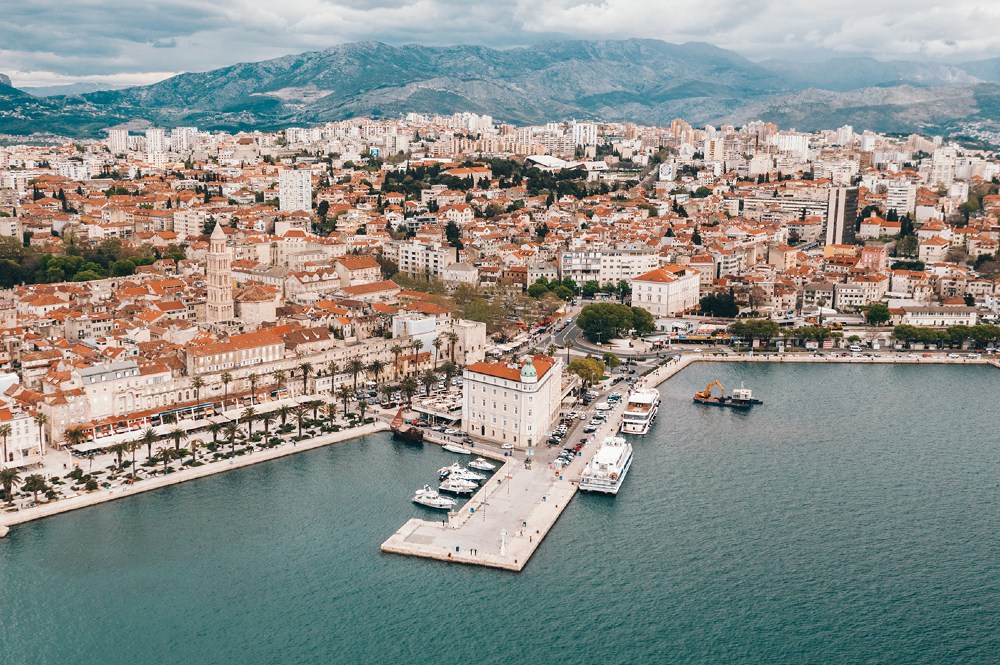 Kasjuni beach in Split