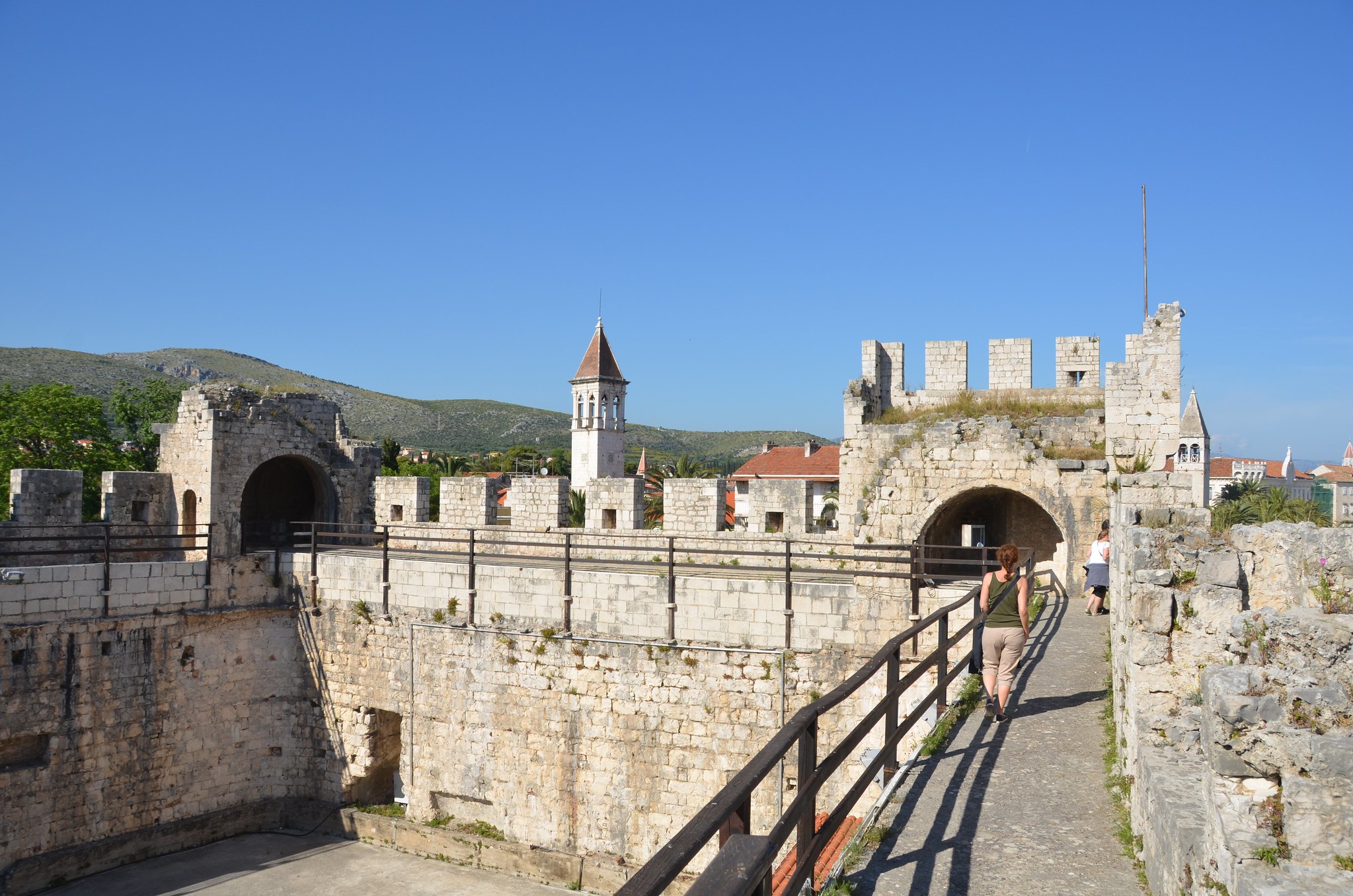 Stadtmauern in Trogir