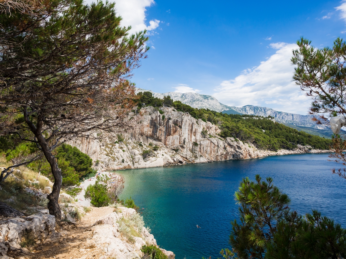 Beach near Makarska