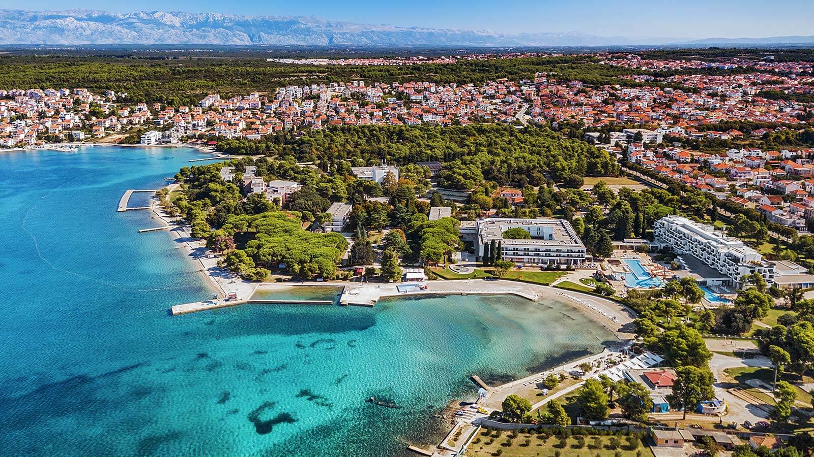 Sandy beach Borik