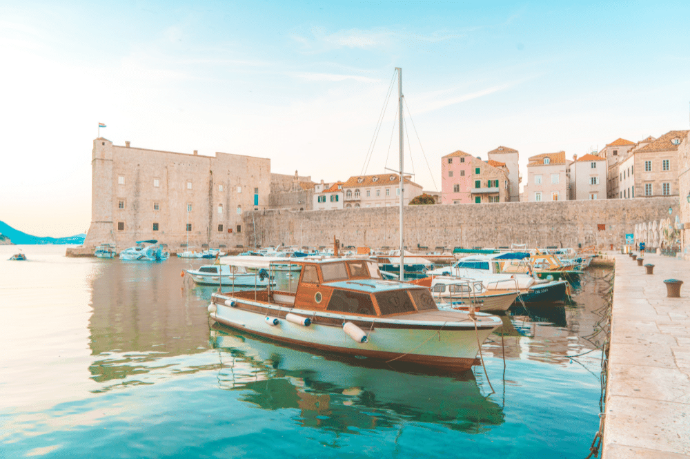 dubrovnik city in croatia