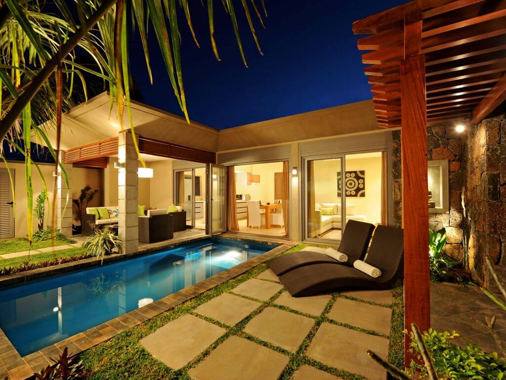 private time in a villa