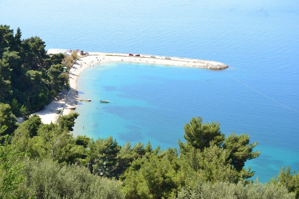 Kasjuni beach in Split