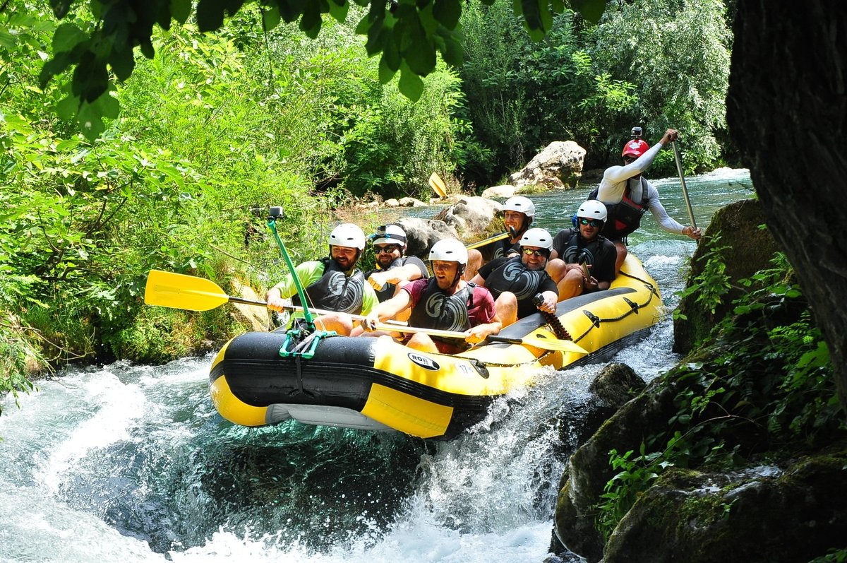 Rafting on Cetina River