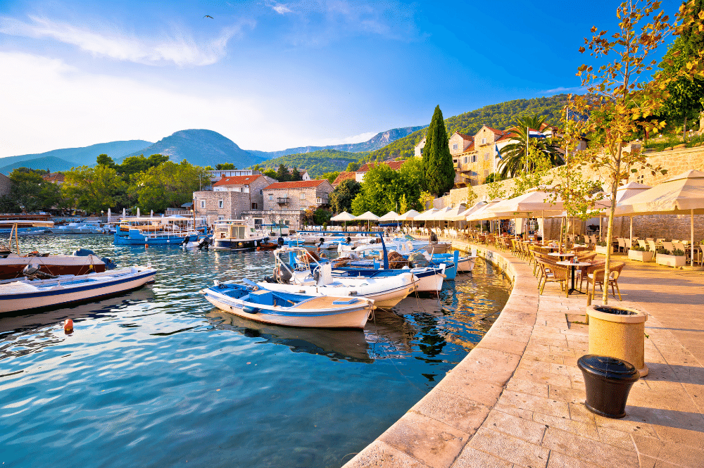 walking around the town of bol