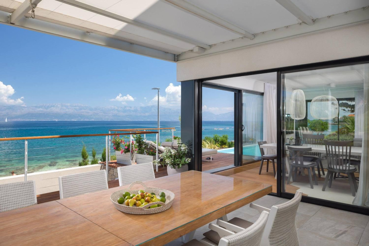 Beachfront luxury villa Happiness on Island Brač