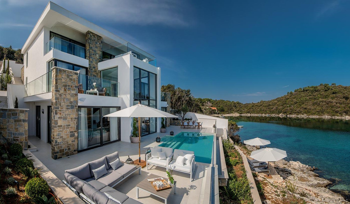 Villa Opus on Korčula Island