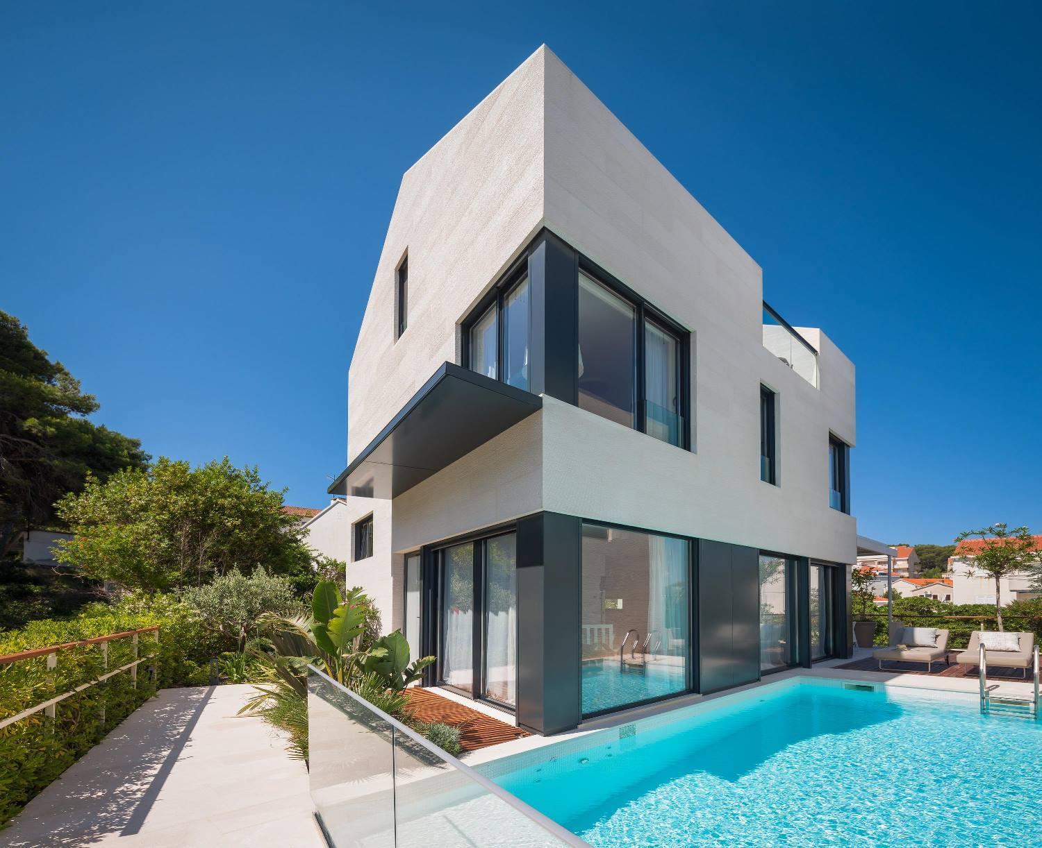Luxury seaview villa on the island Brac