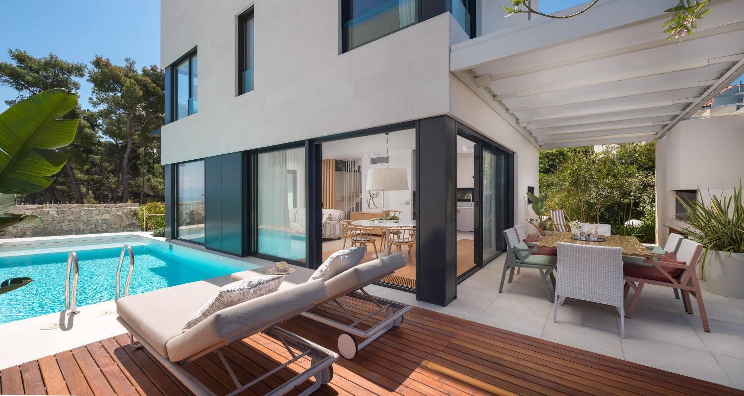 Luxury seaview villa on the island Brac