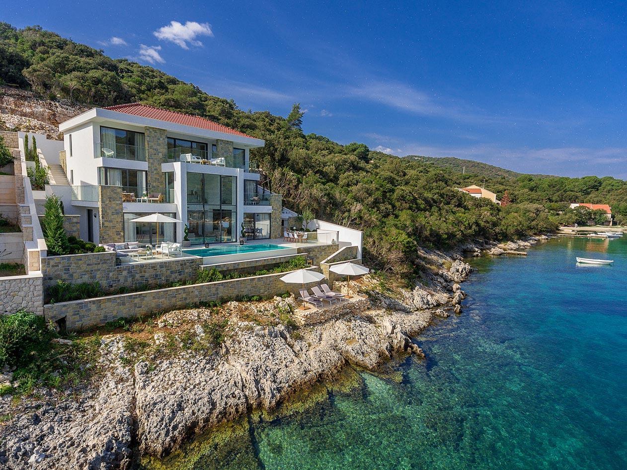 Villa Opus on Korčula Island