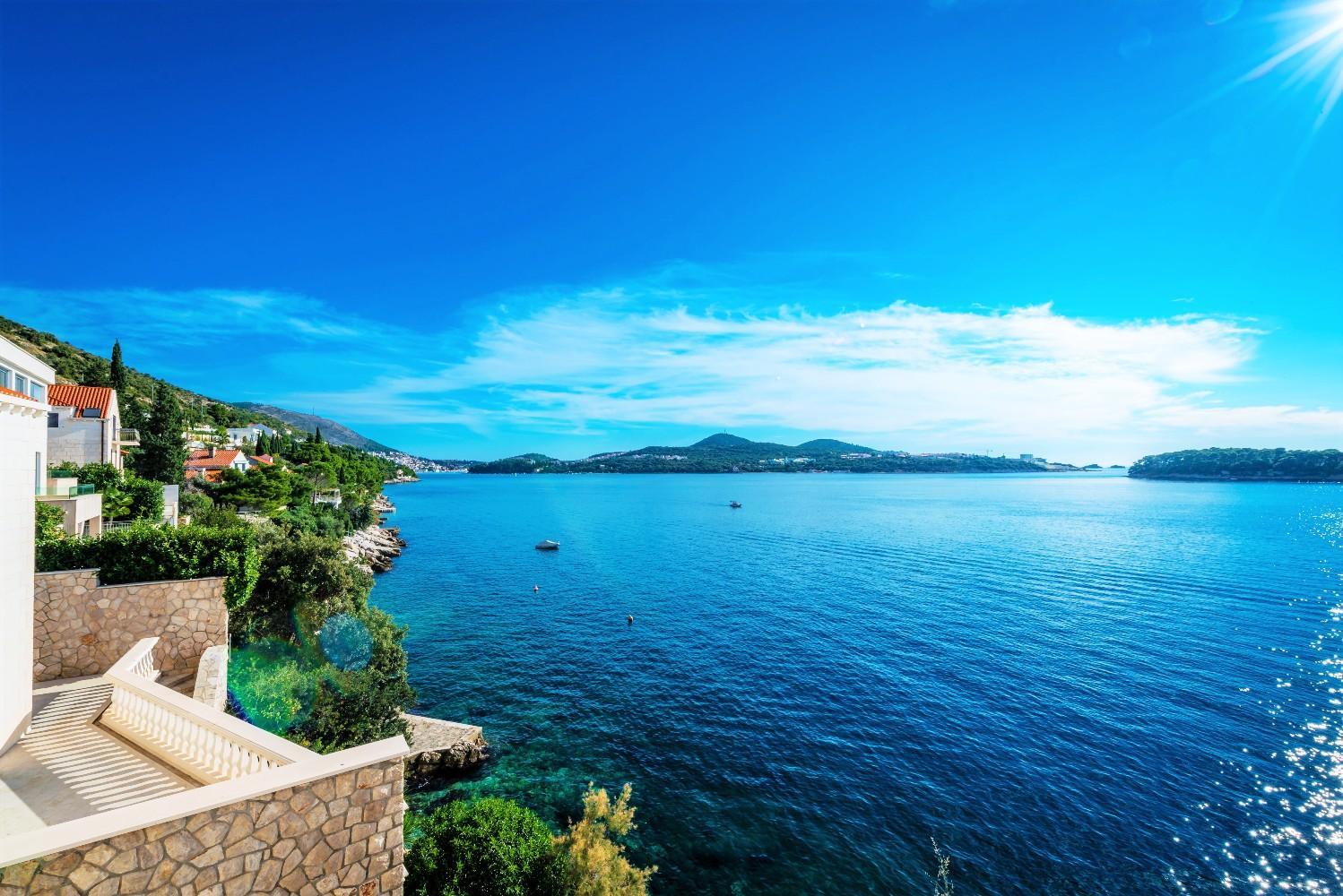Beachfront Villa Rosary in Dubrovnik