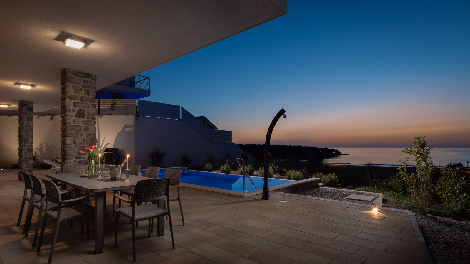 Seaview Villa Sole Dance in Primošten