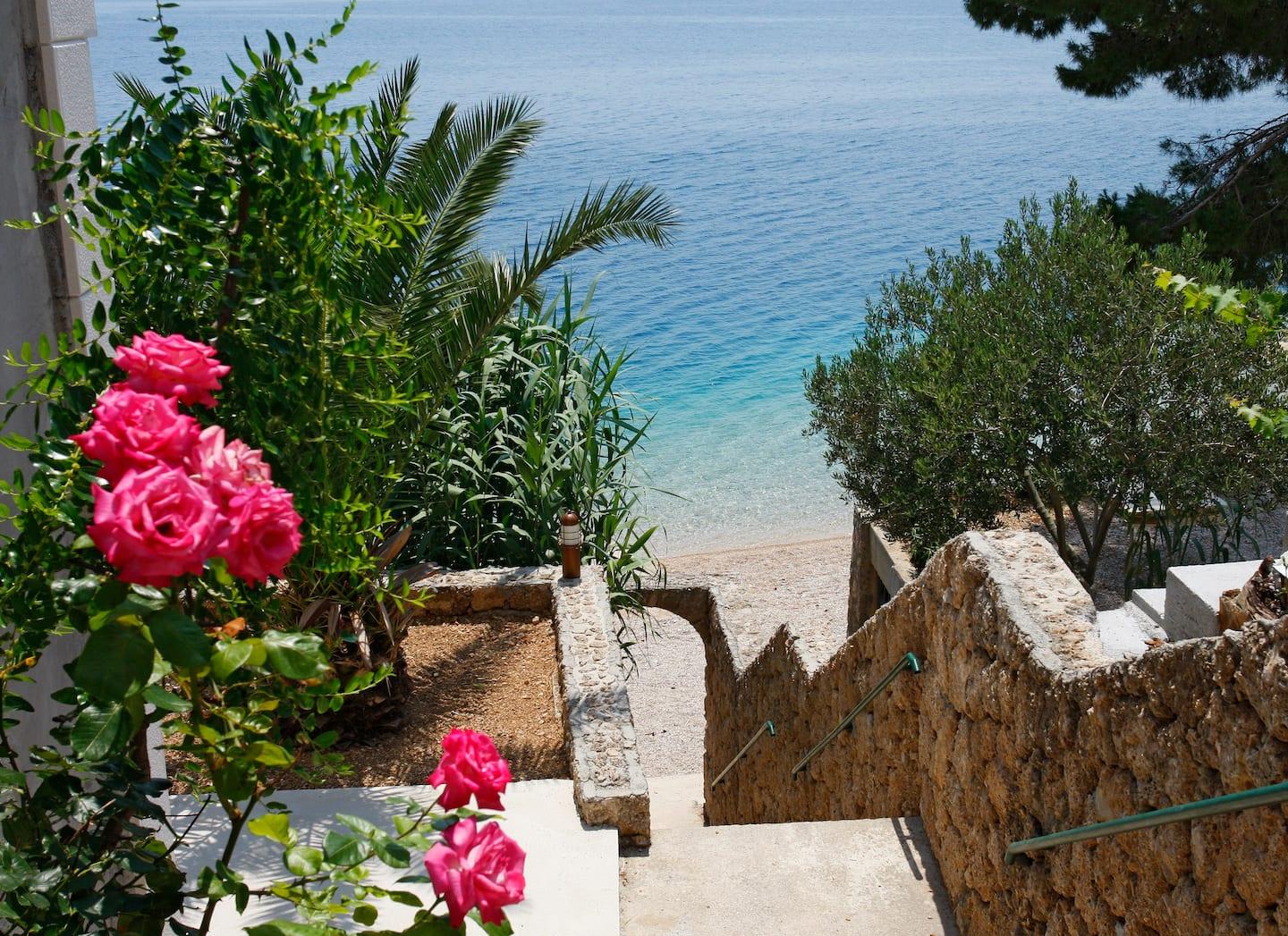 Beachfront Villa Lucija