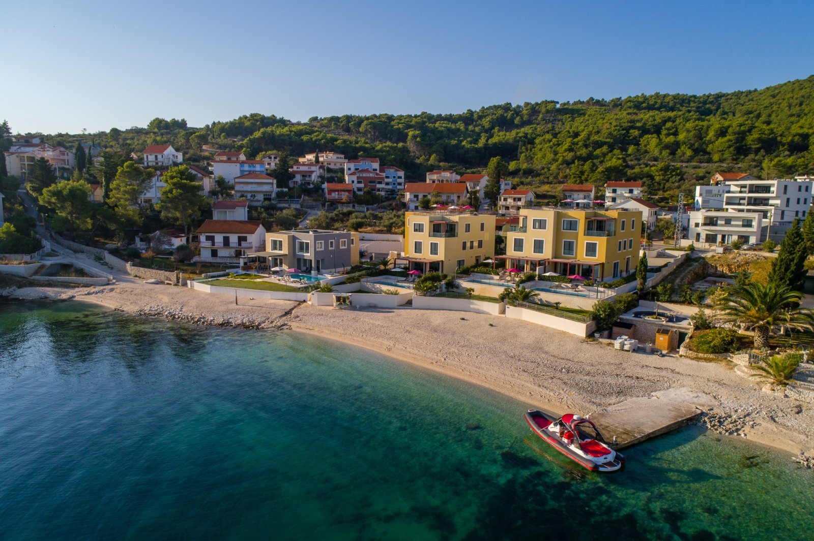 Beachfront villa Kate A